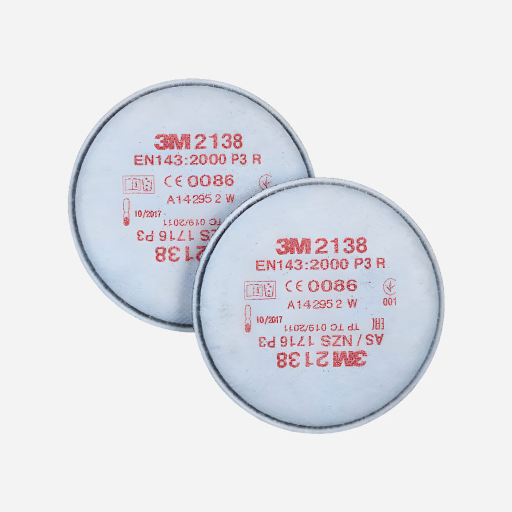 3M 2138 SERIES BAYONET FILTER - P3 R