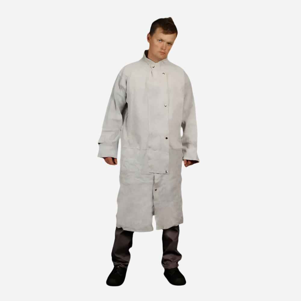 GRANGE FOUNDRY LEATHER COAT