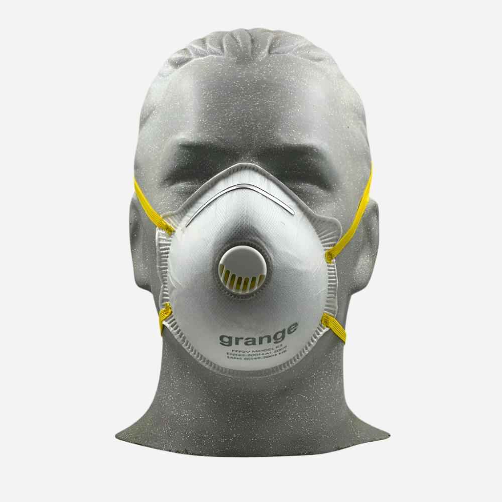 GRANGE SABS FFP2 VALVED DISPOSABLE MASK