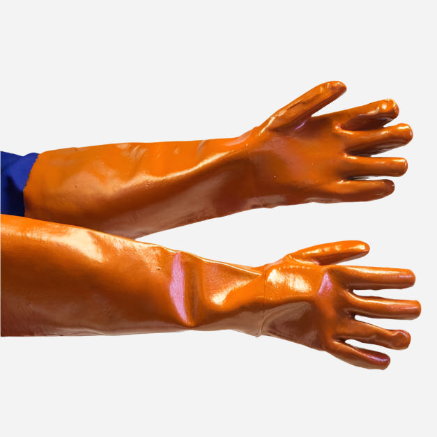 GRANGE PVC MEDIUM WEIGHT GLOVE - 60CM SHOULDER LENGTH