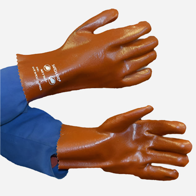 GRANGE PVC MEDIUM WEIGHT GLOVE - 27CM