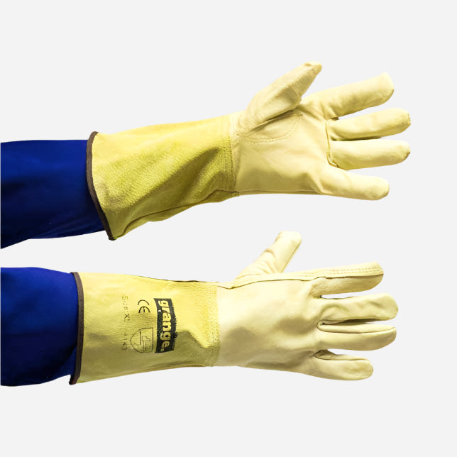 GRANGE VIP DRIVERS GLOVE PIGSKIN LEATHER - 20CM CUFF