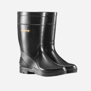 WAYNE DURALIGHT PVC GUMBOOT BLACK - LADIES